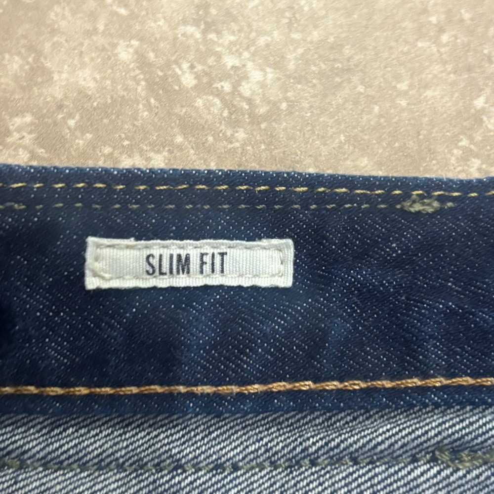 Todd Snyder Mens Slim Fit Selvedge Denim Jeans Indigo 33x 29 32-JE039239-BL05 - Picture 8 of 16